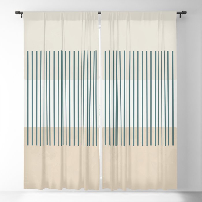 Abstract Contemporary Boho Watercolor Shape Graphic Design 4 2023 COTY Vining Ivy PPG1148-6 AccentsBlackout Curtain
