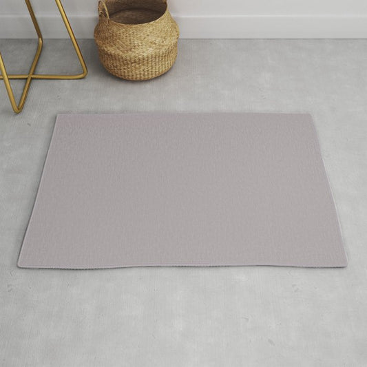 Adorable Light Pastel Purple Pink Solid Color Pairs To Sherwin Williams Beguiling Mauve SW 6269 Throw & Area Rugs