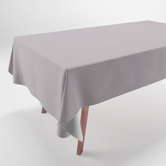 Adorable Light Pastel Purple Pink Solid Color Pairs To Sherwin Williams Beguiling Mauve SW 6269 Tablecloth
