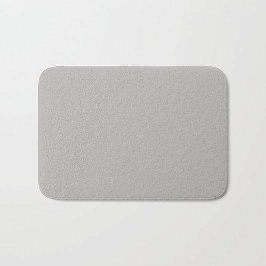 Ageless Light Pastel Purple Grey Solid Color Pairs To Sherwin Williams Ponder SW 7079 Bath Mat