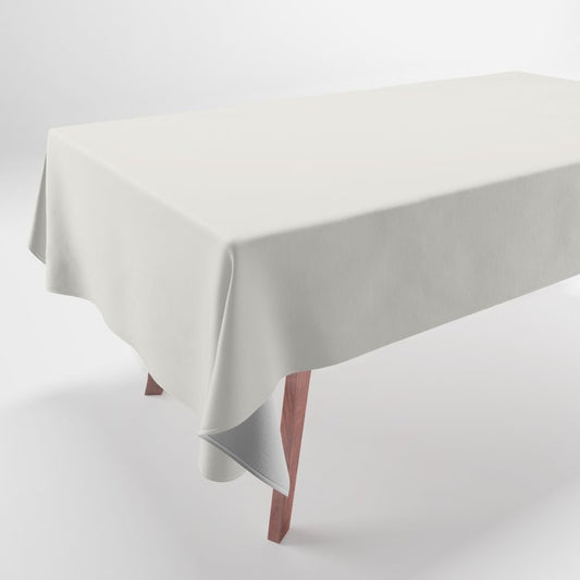 Alabaster White Solid Color Pairs Sherwin Williams Eider White SW7014 Accent Shade / Hue / All One Tablecloth