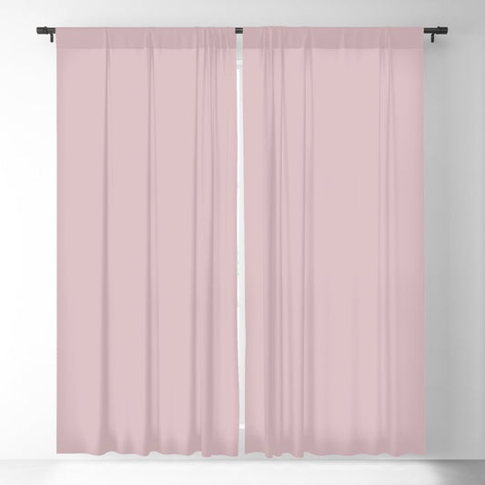 Amaranth Light Pastel Pink Pairs Sherwin Williams Rose SW 6296 Blackout Curtain
