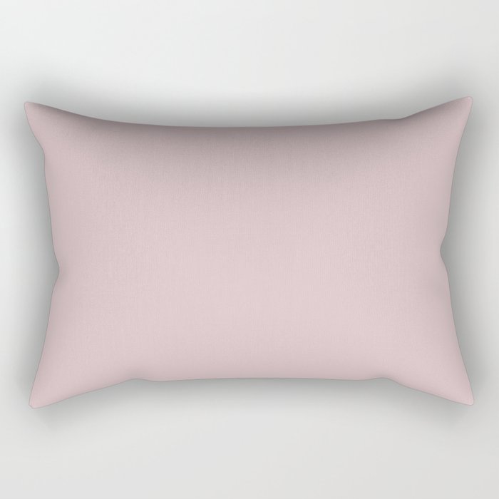 Amaranth Light Pastel Pink Pairs Sherwin Williams Rose SW 6296 Rectangular Pillow