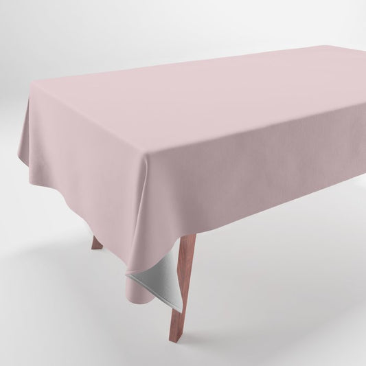 Amaranth Light Pastel Pink Pairs Sherwin Williams Rose SW 6296 Tablecloth