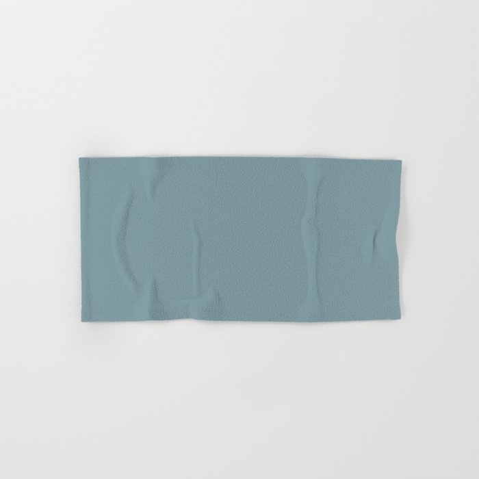 Aqua Blue Green Solid Color Pairs to Sherwin Williams Tranquil Aqua SW 7611 Hand & Bath Towel