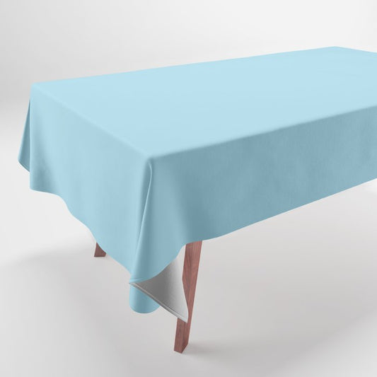 Aqua Blue Solid Color Pairs Diamond Vogel 2022 Popular Hue Orleans Tune 0658 Tablecloth