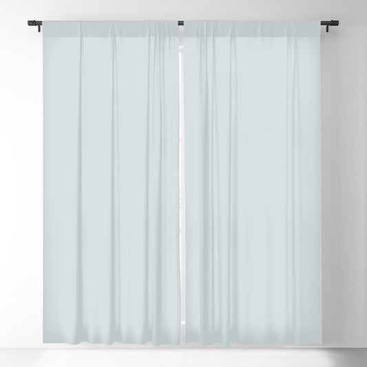Arctic Pastel Blue Solid Color - Popular Shade 2022 PPG Winter's Breath PPG1038-3 Blackout Curtain