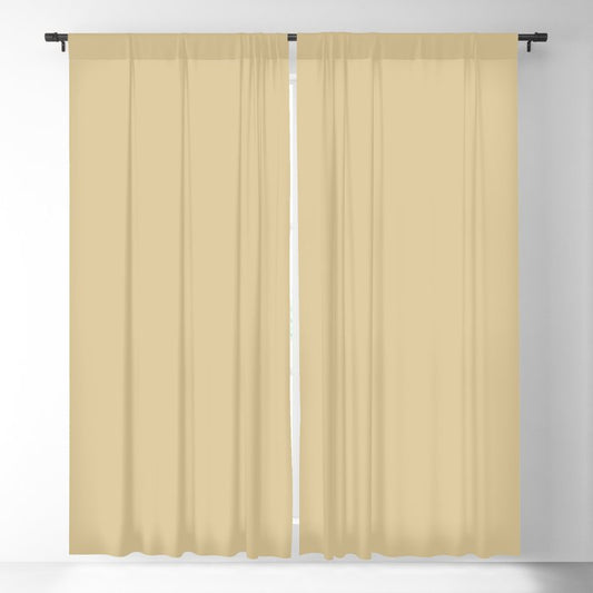 At Peace Neutral Light Beige Solid Color Sherwin Williams Pale Moss SW 9027 Blackout Curtain