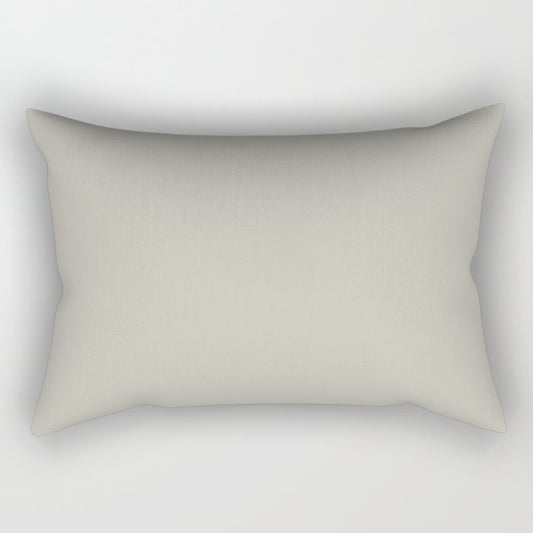 Barely Khaki Light Brown Solid Color Pairs To Benjamin Moore Winterwood 1486 Rectangular Pillow