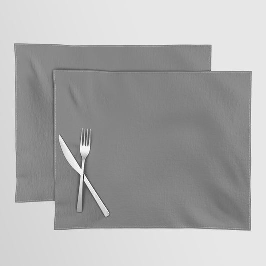 Behr Iron Mountain (Dark Gray) N520-5 Solid Color Placemat