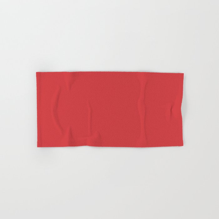 Bold Red Solid Color Pairs to Coloro Luscious Red 010-46-36 Key Color Trends for Spring Summer 2023 Hand & Bath Towel