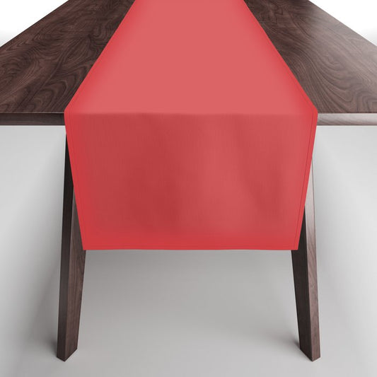 Bold Red Solid Color Pairs to Coloro Luscious Red 010-46-36 Key Color Trends for Spring Summer 2023 Table Runner