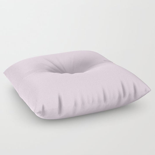 Bright Pastel Baby Girl Pink Solid Color Parable to Lucky You 1004-4C by Valspar Floor Pillow