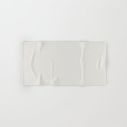 Buff Off-White Solid Color Pairs to Sherwin Williams Spare White SW 6203 Hand & Bath Towel