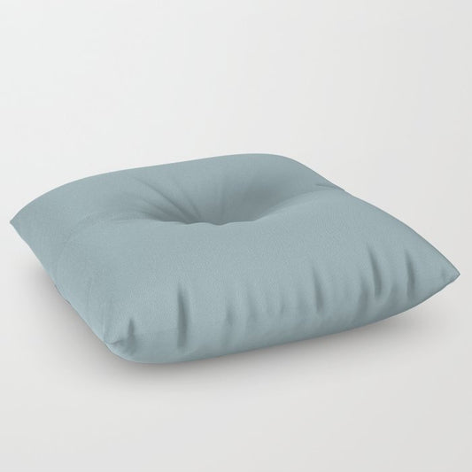 Calming Pale Denim Blue Pairs With Clare Paint Good Jeans 2020 Color of the Year Floor Pillow