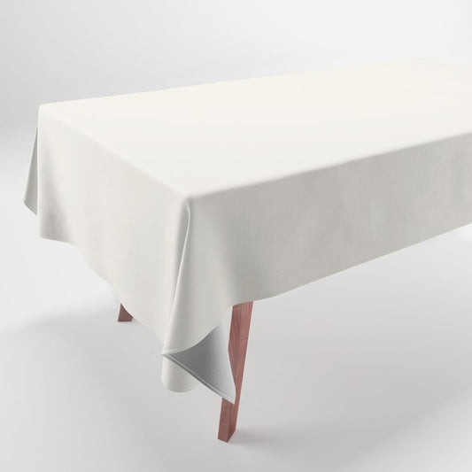 Cosmetic Off White Solid Color Pairs PPG Glidden 2023 Trending Color Crumb Cookie PPG18-01 Tablecloth
