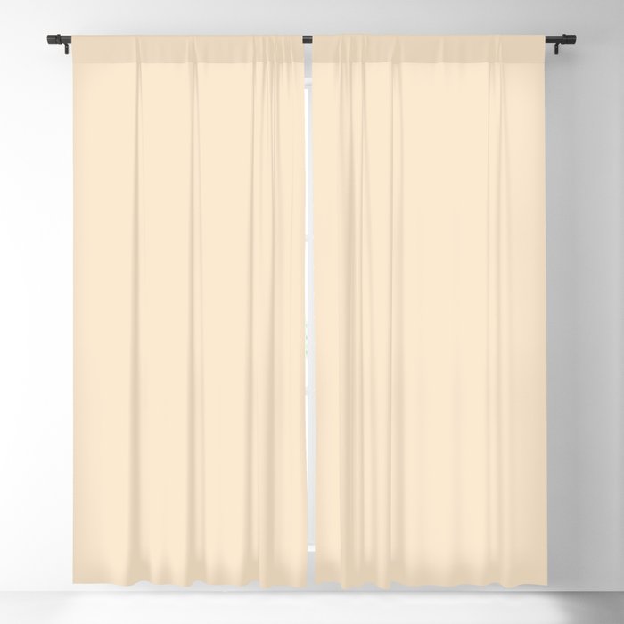 Cream Off White Solid Color Dunn & Edwards 2023 Trending Color Quiet Splendor DE5323 Well Intentions Collection Blackout Curtains