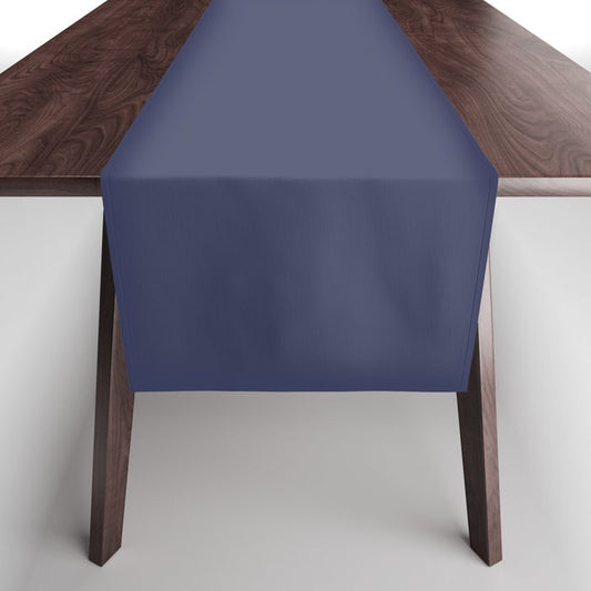 Dark Blue Solid Hue - 2022 Color - Shade Dunn and Edwards Singing the Blues DET576 Table Runner