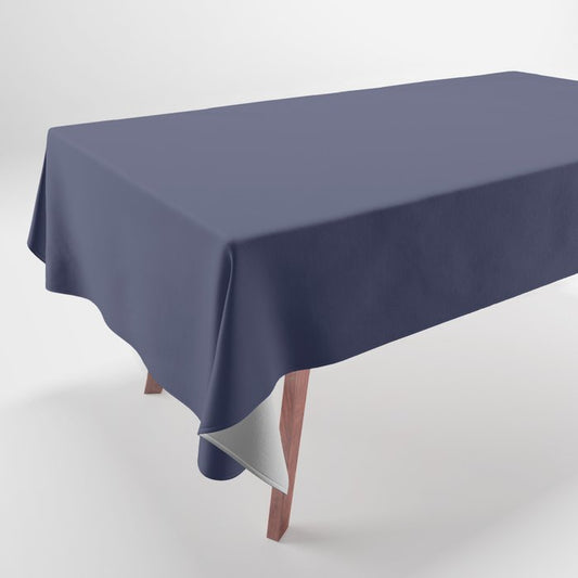 Dark Blue Solid Hue - 2022 Color - Shade Dunn and Edwards Singing the Blues DET576 Tablecloth