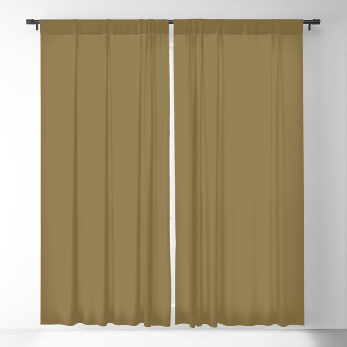 Dark Brown Solid Color Pairs Dulux 2023 Trending Shade Research S15D8 Blackout Curtain