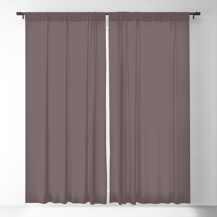 Dark Purple Solid Color Pairs 2023 Trending Color HGTV Poetry Plum HGSW6019 Blackout Curtain