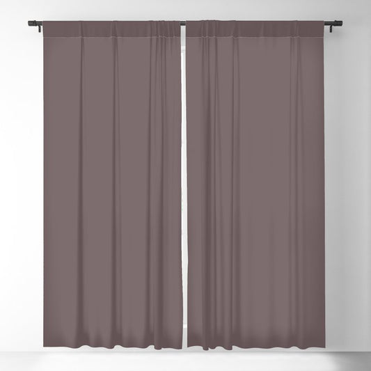 Dark Purple Solid Color Pairs 2023 Trending Color HGTV Poetry Plum HGSW6019 Blackout Curtain