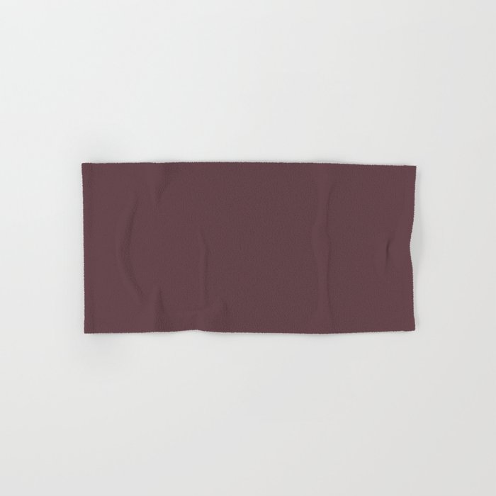 Dark Raspberry Purple Solid Color - Popular Shade 2022 PPG Gooseberry PPG1048-7 Hand & Bath Towel