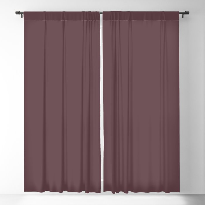Dark Raspberry Purple Solid Color - Popular Shade 2022 PPG Gooseberry PPG1048-7 Blackout Curtain