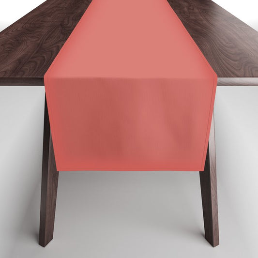 Dark Red Solid Color Pairs Benjamin Moore 2023 Color of the Year Raspberry Blush 2008-30 Table Runner