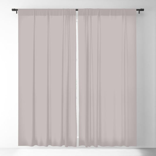 Dusty Gray Violet Purple Solid Color Pairs PPG 2023 Trending Shade Luxurious PPG18-04 Blackout Curtain