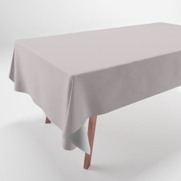 Dusty Gray Violet Purple Solid Color Pairs PPG 2023 Trending Shade Luxurious PPG18-04 Tablecloth