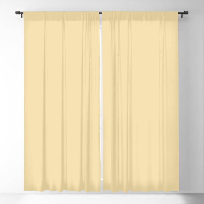 Glowing Stick Yellow Solid Color Pairs PPG Glidden 2023 Trending Color Visionary PPG1210-3 Blackout Curtain