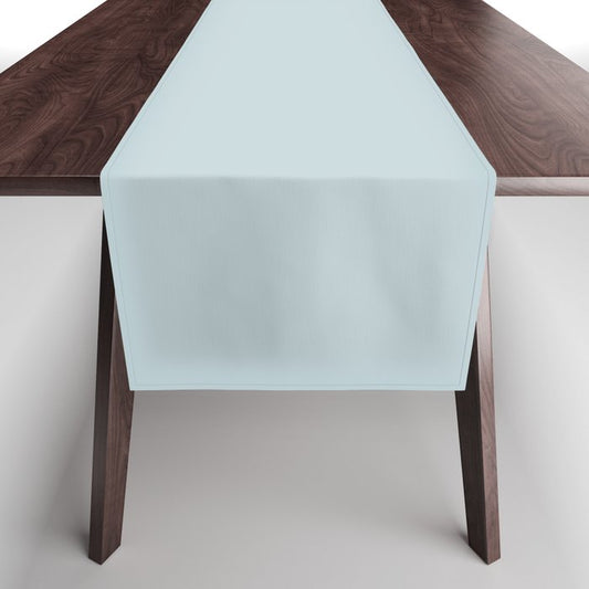 Light Blue Solid Color Pairs Dulux 2023 Trending Shade Pure Blue Half S33A1H Table Runner