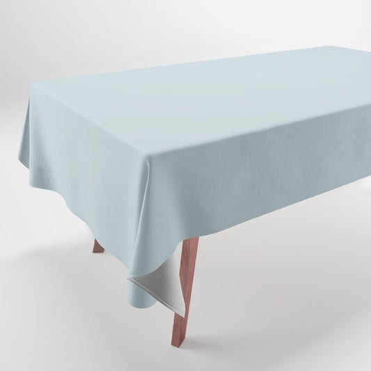 Light Blue Solid Color Pairs Dulux 2023 Trending Shade Pure Blue Half S33A1H Tablecloth