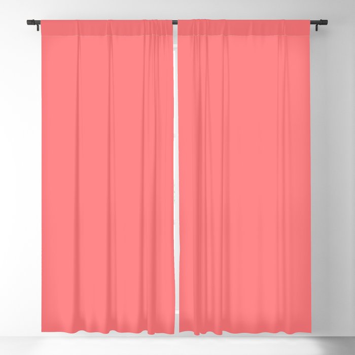 Mid-tone Pink Solid Color Dunn & Edwards 2023 Trending Color Pink Glamour DE5103 Life in Poetry Collection Blackout Curtains