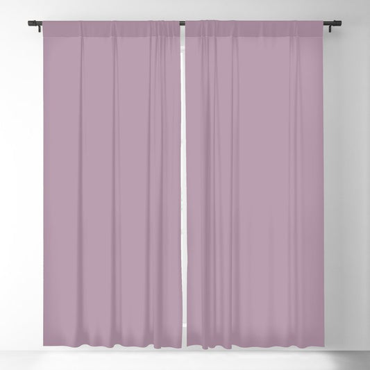 Mid-tone Purple Solid Color Dunn & Edwards 2023 Trending Color Grapevine DET408 Life in Poetry Collection Blackout Curtains