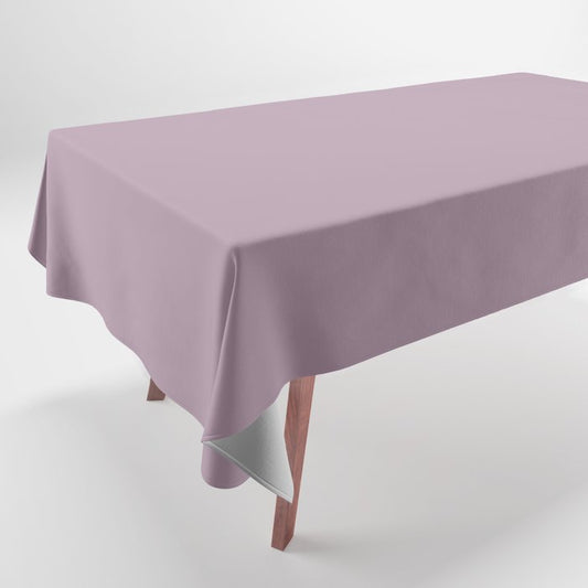 Mid-tone Purple Solid Color Dunn & Edwards 2023 Trending Color Grapevine DET408 Life in Poetry Collection Tablecloth