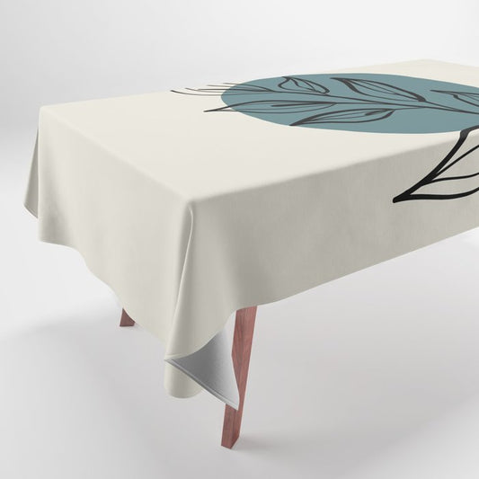 Modern Midcentury Botanical Floral Leaf Plant Shape 6 2023 COTY Vining Ivy PPG1148-6 and Accents Tablecloth