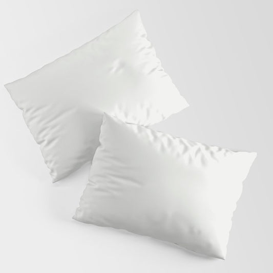 Off White Solid Color Pairs 2023 Trending Hue Dunn-Edwards Sugar Swizzle DEHW07 - Liberated Nomads Collection Pillow Sham Sets