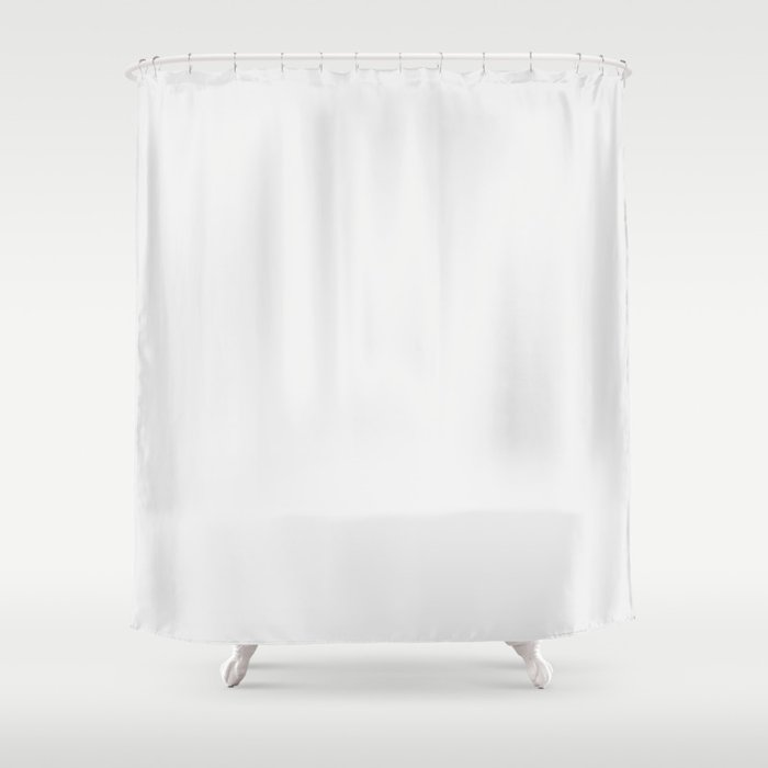 Off White Solid Color Pairs Dulux 2023 Trending Shade Lexicon Quarter SW1E1 Shower Curtain