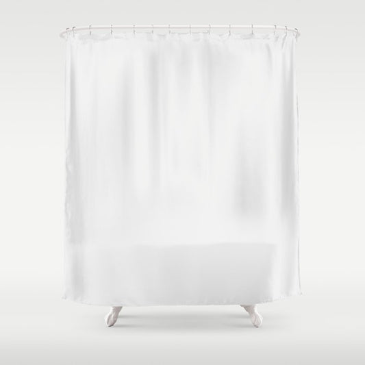 Off White Solid Color Pairs Dulux 2023 Trending Shade Lexicon Quarter SW1E1 Shower Curtain