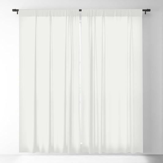 Pale Cream Solid Color Pairs 2023 Trending Hue Dunn-Edwards White Daisy DEHW02 - Live in Joy Collection Blackout Curtains