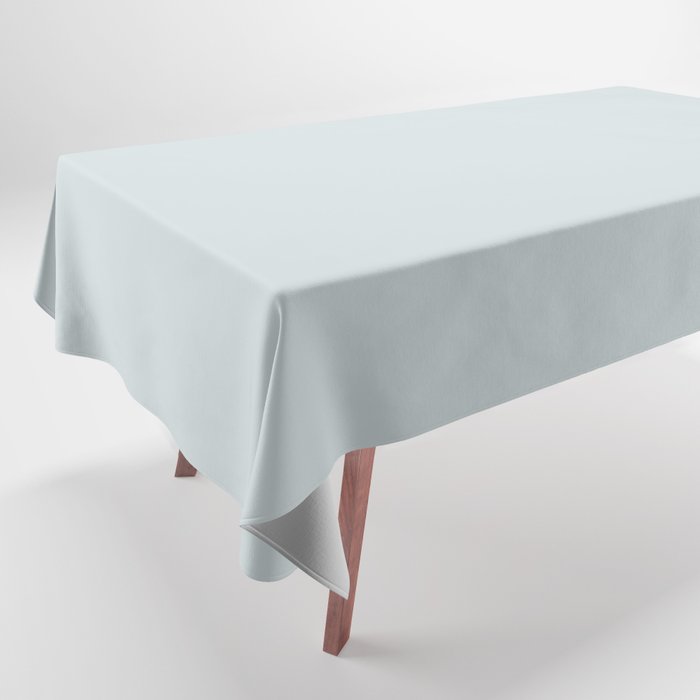 Pale Pastel Blue Solid Color Pairs 2023 Color of the Year Valspar Rising Tide 4008-3A Tablecloth