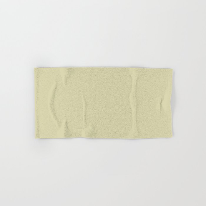 Pastel Green Solid Color Pairs Dulux 2023 Trending Shade Wasabi S17E2 Hand & Bath Towel