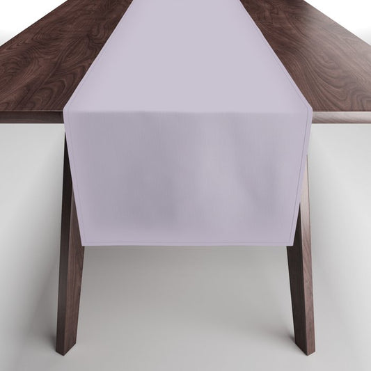 Pastel Purple Solid Color Pairs Dulux 2023 Trending Shade Perplexed S44C2 Table Runner