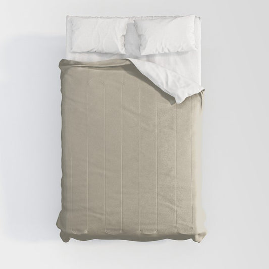Sleet Medium Gray Solid Color Pairs Dulux 2023 Trending Shade Apparition S16B2 Comforter
