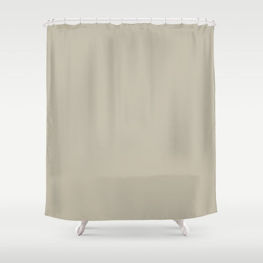 Sleet Medium Gray Solid Color Pairs Dulux 2023 Trending Shade Apparition S16B2 Shower Curtain