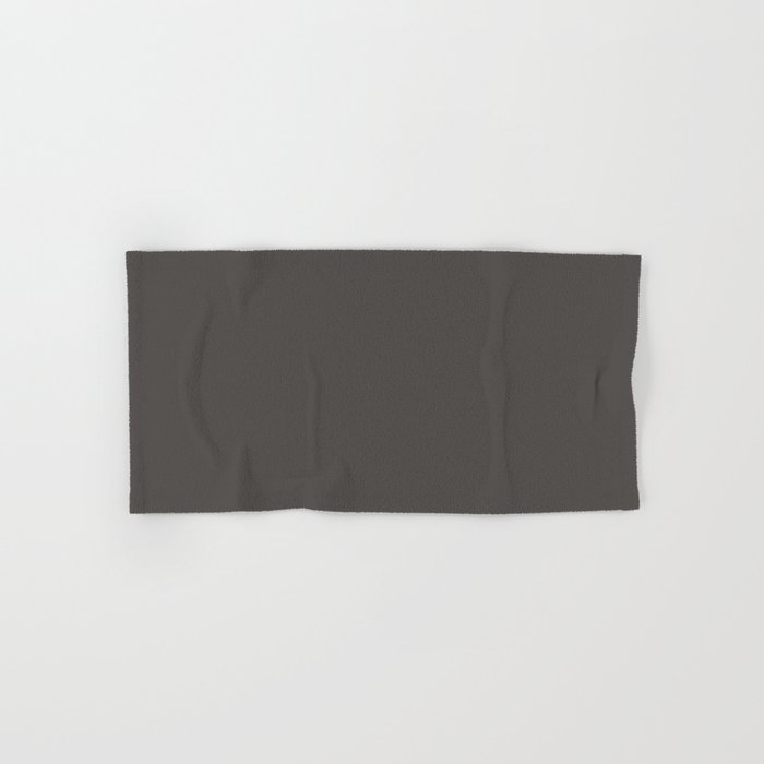 Ultra Dark Gray Solid Color Pairs 2023 Trending Hue Dutch Boy Ebony Sky 438-6DB Hand & Bath Towels