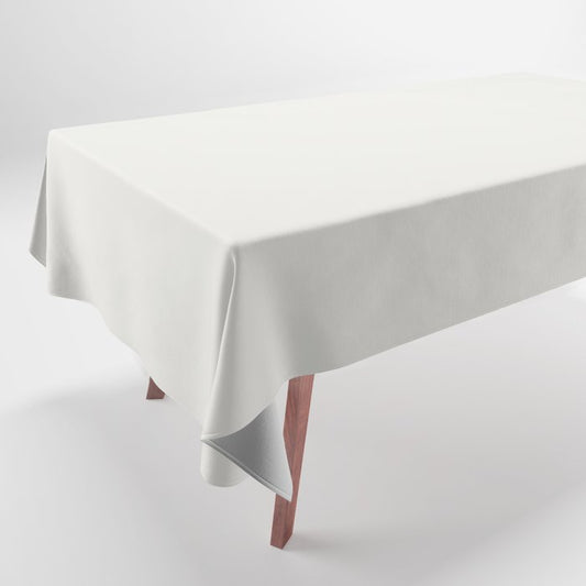 Ultra Light Gray - Grey Solid Color Pairs Dulux 2023 Trending Shade Casper White Quarter SW1H4 Tablecloth
