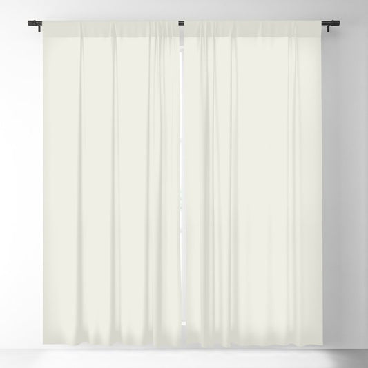 Ultra Pale Veiled Gray - Grey Solid Color Pairs PPG Gypsum PPG1006-1 - All One Shade Hue Colour Blackout Curtain